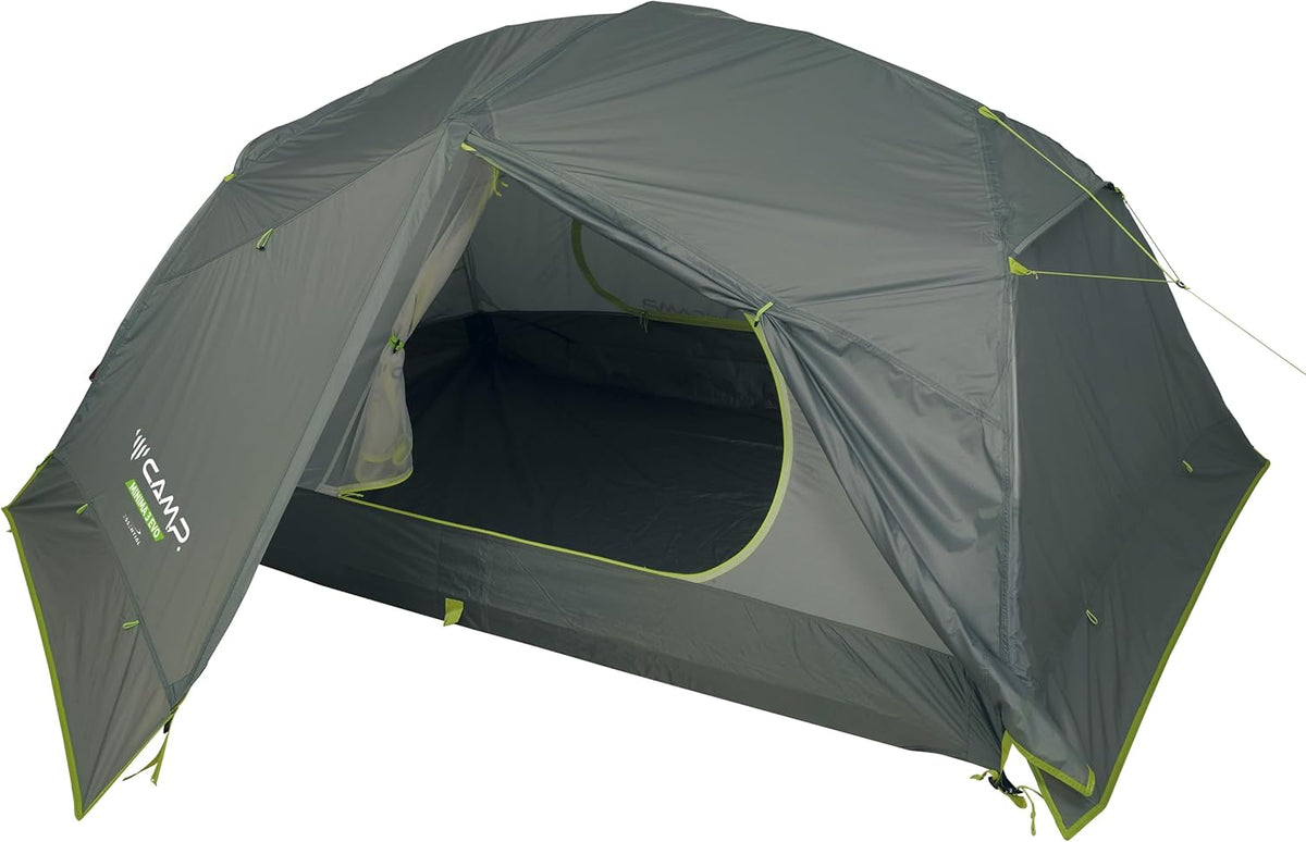 Tenda C.A.M.P. Minima 3 EVO per 3 persone - struttura da 2,53 kg con impermeabilità 2000-5000 mm - configurazione per 5 stagioni - per alpinismo trekking e campeggio