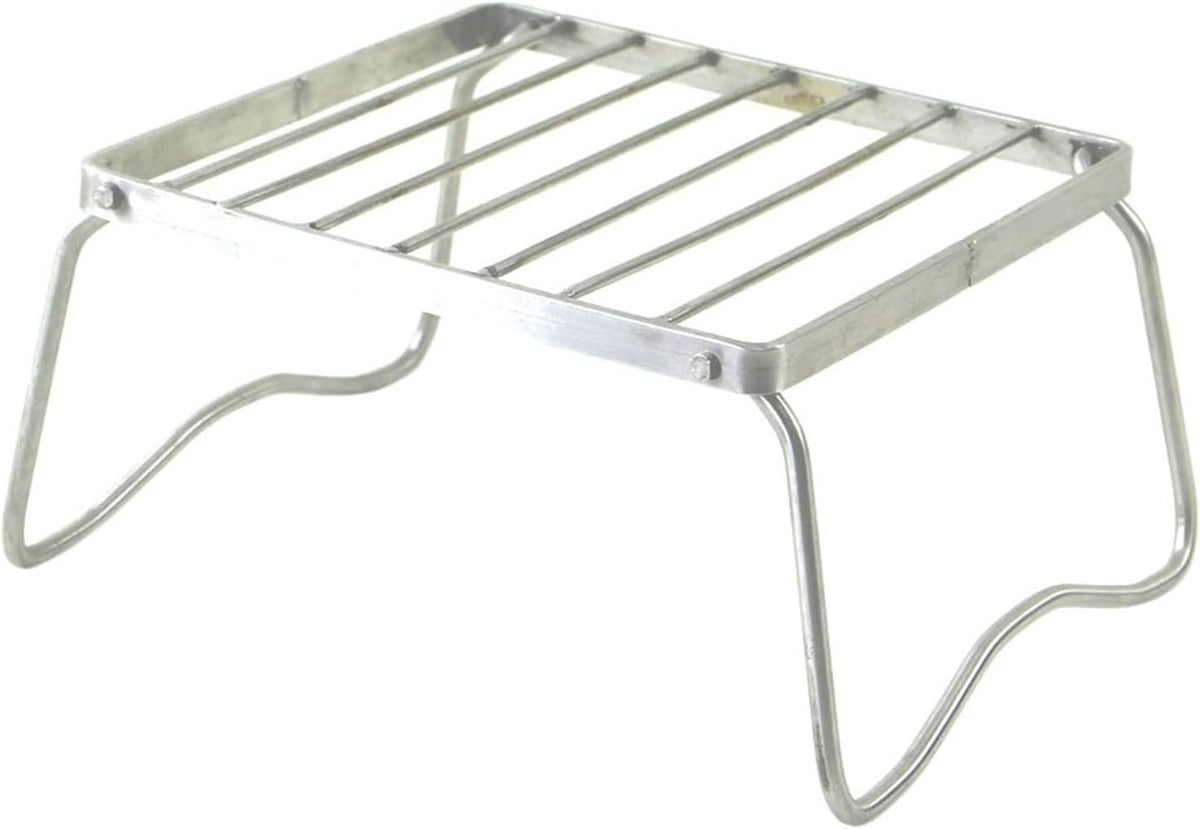 Supporto pieghevole per fornello da campeggio - struttura in acciaio inossidabile - supporto per barbecue - base pieghevole per griglia outdoor