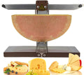 Fonditore raclette professionale - Potenza 900 W con doppia area di riscaldamento - Struttura in acciaio inossidabile - Per fusione tradizionale del formaggio