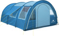 CampFeuer tenda tunnel familiare per 4 persone - 480 x 340 x 190 cm - impermeabilità 5000 mm e ampio vestibolo - tenda 4 stagioni per campeggio