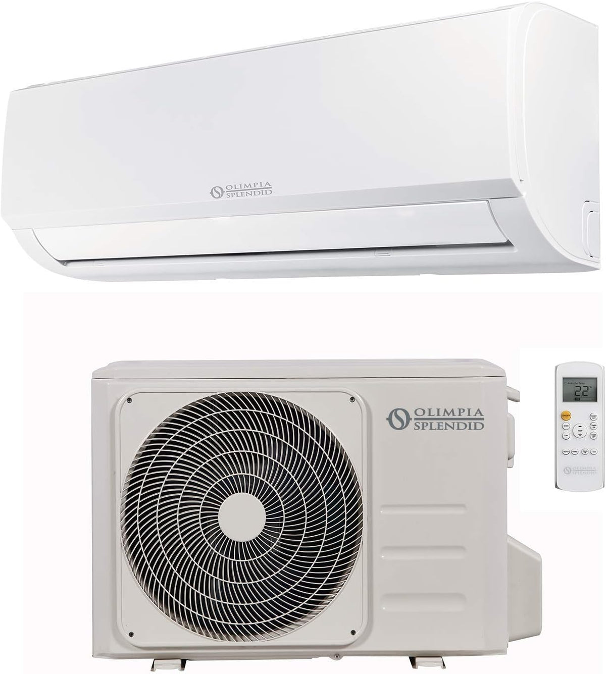 Olimpia Splendid Aryal S1 E Inverter 12 - Climatizzatore Fisso 12000 BTU - Pompa di Calore Caldo Freddo - WiFi Ready e Classe A Plus Plus A Plus
