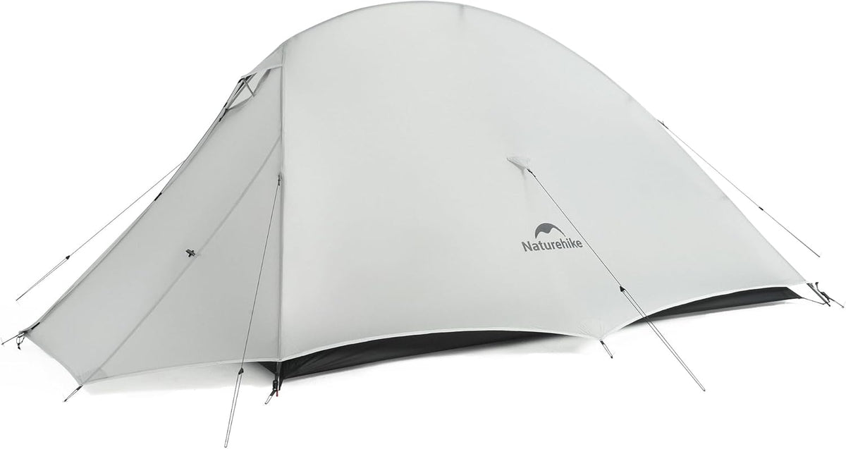 Tenda Naturehike Cloud Up UL per 2 persone 270 x 130 x 80 cm - struttura ultraleggera doppio strato da 1,4 kg - impermeabile e antivento - per trekking festival e zaino