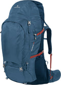 Zaino Ferrino Transalp 100 L blu unisex - dimensioni 37 x 44 x 85 cm - struttura da 2,5 kg ad alta capacità - per trekking viaggi e trasporto di attrezzatura outdoor