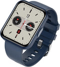 Smartwatch uomo donna - Touchscreen quadrato 1.69 pollici - 24 modalità sportive e contapassi - Chiamate Bluetooth protezione IP68 e cinturino blu