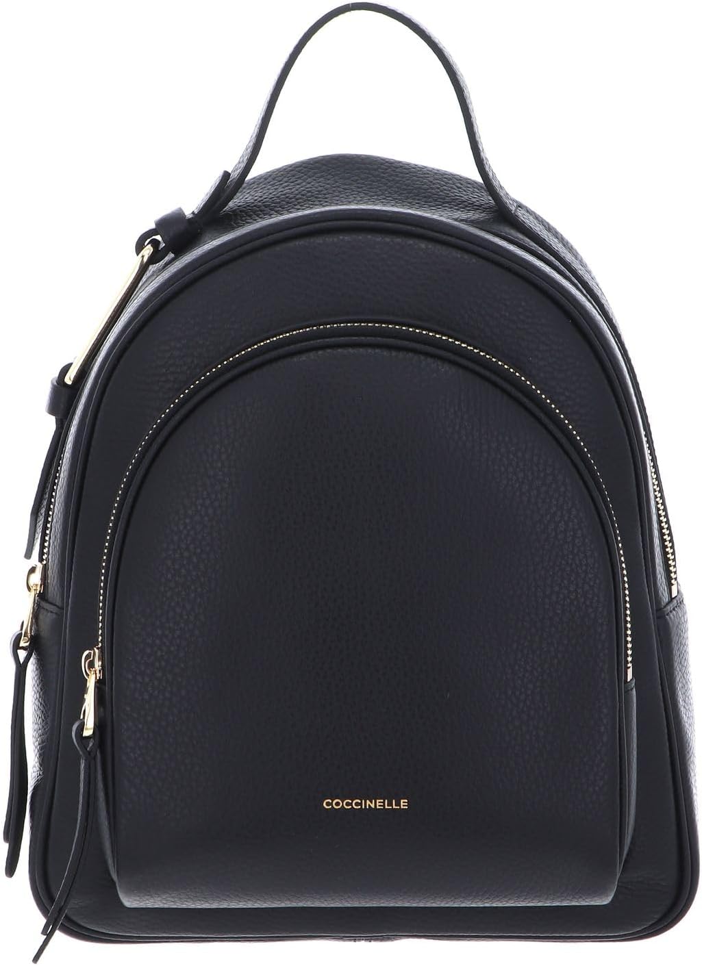 Coccinelle Malory - Zaino Donna in Pelle - Chiusura con Cerniera - Zaino in Cuoio per Uso Quotidiano