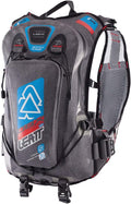 Zaino bici Leatt MTB Enduro Lite WP nero blu arancione - poliestere e PVC - struttura unisex per mountain bike - modello leggero per attività ciclistiche outdoor