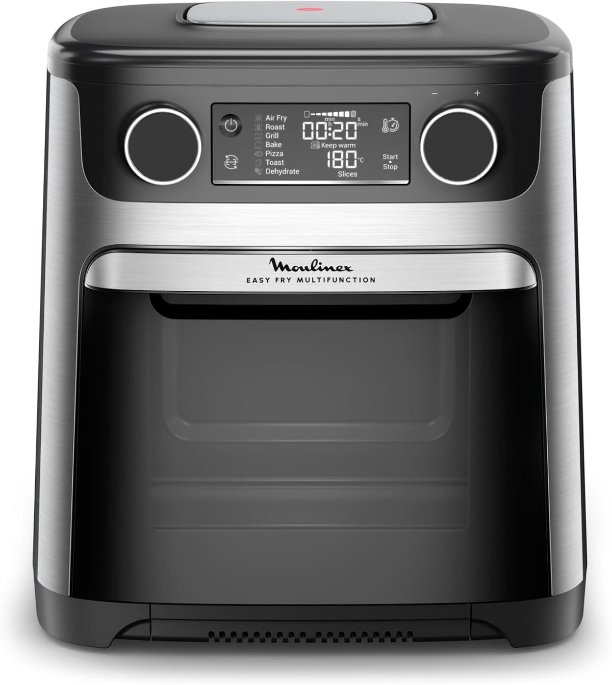 Moulinex Easy Fry Multifunction AL556D - Friggitrice ad Aria 15 Litri 1800 W - Tecnologia Extra Crisp e 10 Programmi - Capacità 1,5 kg per 6 Persone