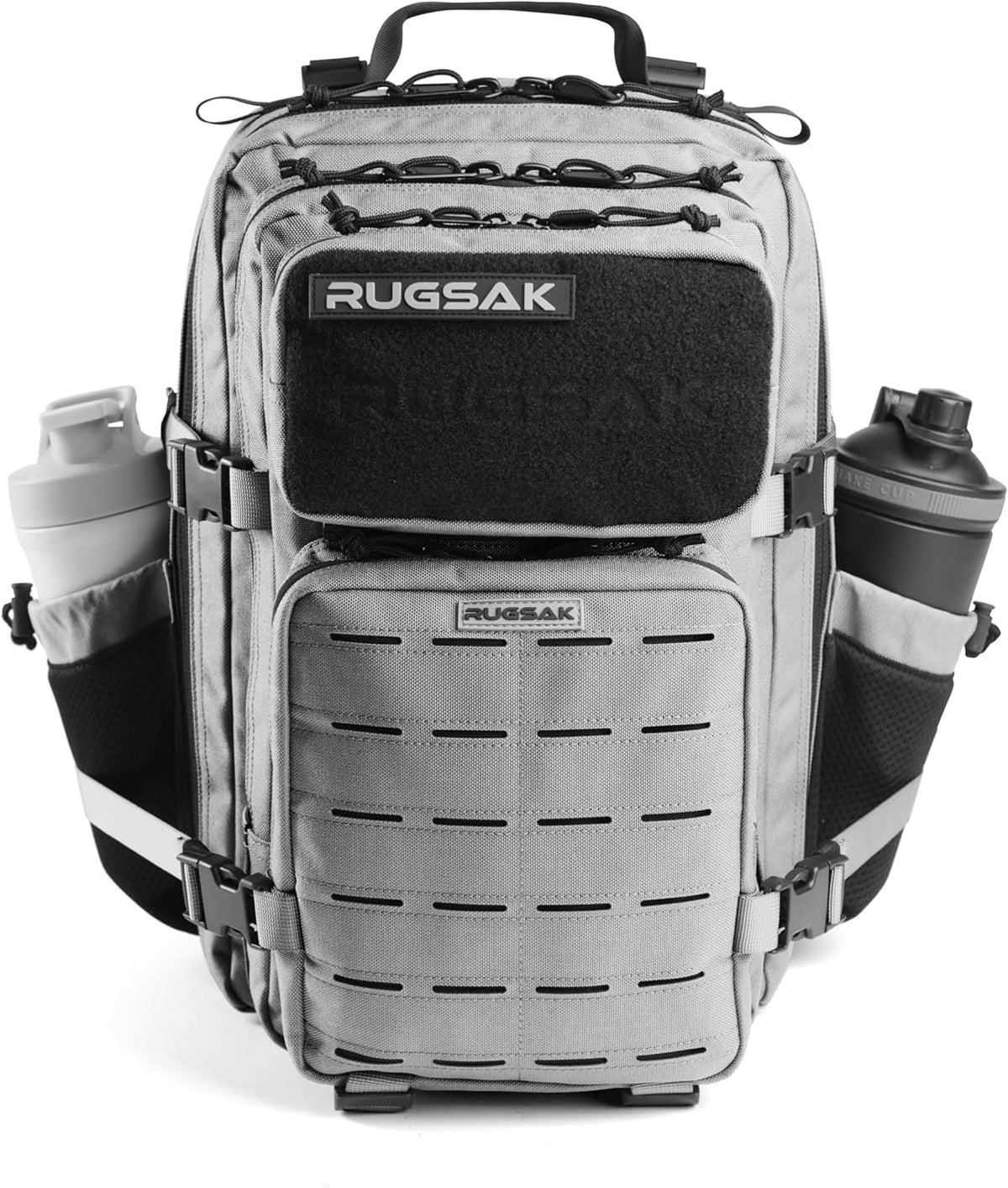RUGSAK ALPHA zaino tattico 15 - 25 litri - impermeabile e robusto - zaino militare da viaggio - per escursioni campeggio lavoro e palestra