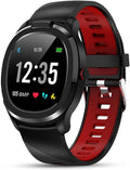 Smartwatch 1.3 Pollici Uomo Donna - Touch Screen Rotondo e Chiamata Bluetooth - Temperatura Frequenza Cardiaca Pressione e SpO2 - Impermeabile IP68