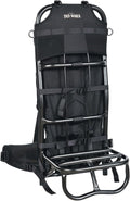 Zaino Tatonka nero 78 x 35 x 28 cm - nylon e poliammide con telaio in alluminio - sospensione regolabile e schienale ergonomico imbottito - per trekking adulto