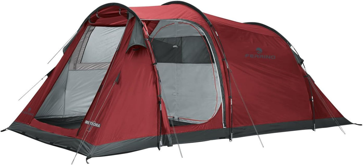 Ferrino Meteora tenda da campeggio per 4 persone - 419 x 241 x 165 cm - impermeabilità 2500 mm - tenda rettangolare 4 stagioni per escursioni