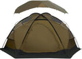 Tenda TOMOUNT a cupola per 4 persone 350 x 300 x 165 cm - nylon impermeabile 3000 mm - struttura per 4 stagioni resistente alla pioggia - con pali tiranti e picchetti