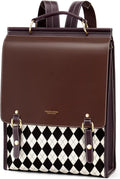 Cnoles Zaino Donna in Pelle - Borsa a Zainetto Elegante Antifurto - Daypack Casual per Scuola Viaggio e Lavoro - Accessorio per Shopping