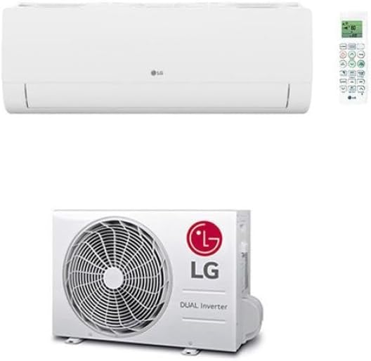 LG Libero W12TI - Climatizzatore Monosplit Inverter 12000 BTU - Refrigerante R32 e Classe Energetica A Plus Plus - Riscaldamento e Prefiltro Integrato