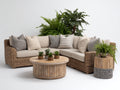 Divani da esterno-rattan-legno-tessuto-274x274x82 cm-marrone naturale-beige-bohémien elegante