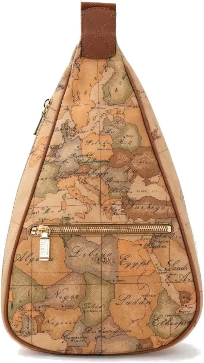 Alviero Martini E040 6000 - Zaino donna Natural - Design pratico per uso quotidiano - Manutenzione con lavaggio a mano