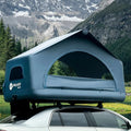 Tenda da tetto gonfiabile Shell Wing 160 x 136 x 220 cm - impermeabile 3000 mm e antivento per 4 stagioni - struttura portatile - per campeggio auto e viaggi