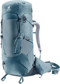 Zaino Deuter Aircontact Core 60+10 - grande capacità espandibile - struttura per trekking ed escursioni - configurazione per trasporto di attrezzatura e viaggi outdoor