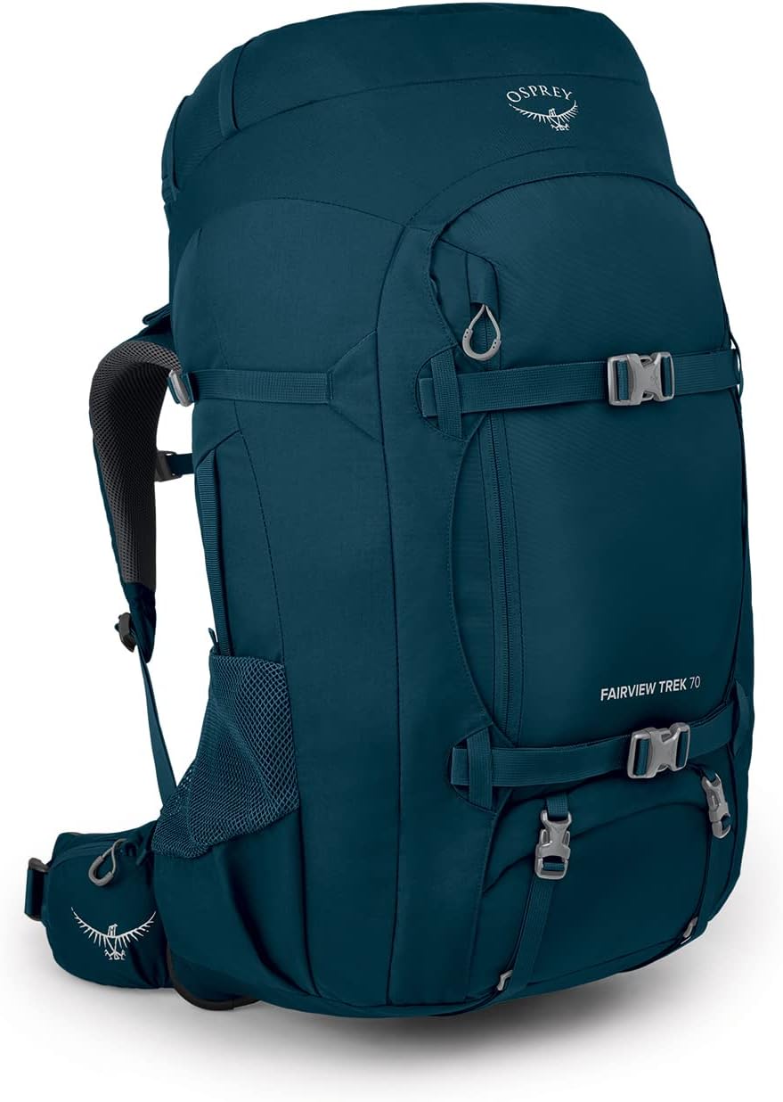 Osprey Fairview zaino da viaggio donna - struttura in tessuto - zaino femminile per viaggio e spostamenti - bagaglio portatile per organizzare effetti personali