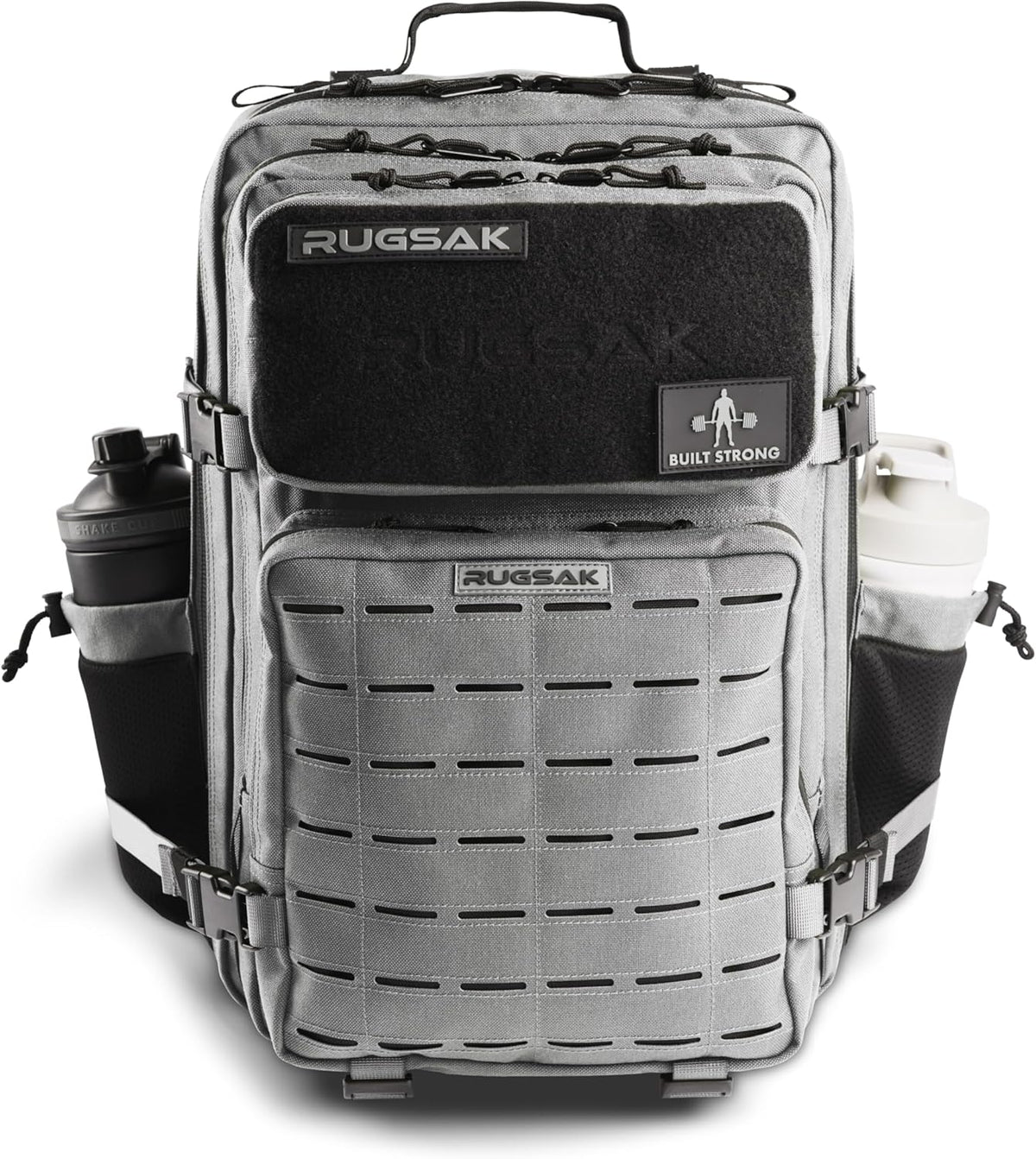 Zaino tattico RUGSAK ALPHA 15-48 L impermeabile - struttura robusta con sistema Molle - capacità regolabile per uomo e donna - per lavoro outdoor trekking campeggio e palestra
