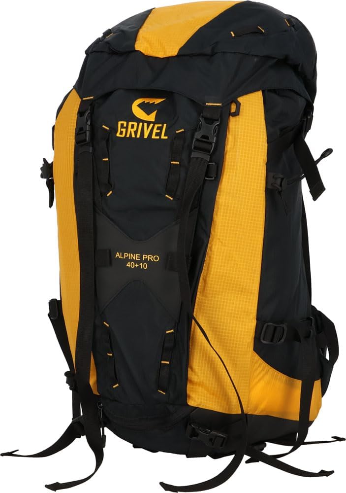 Zaino Grivel Alpine PRO 40+10 - capacità espandibile per alpinismo e trekking - struttura ad alta capacità per attrezzatura - modello per escursioni e attività outdoor