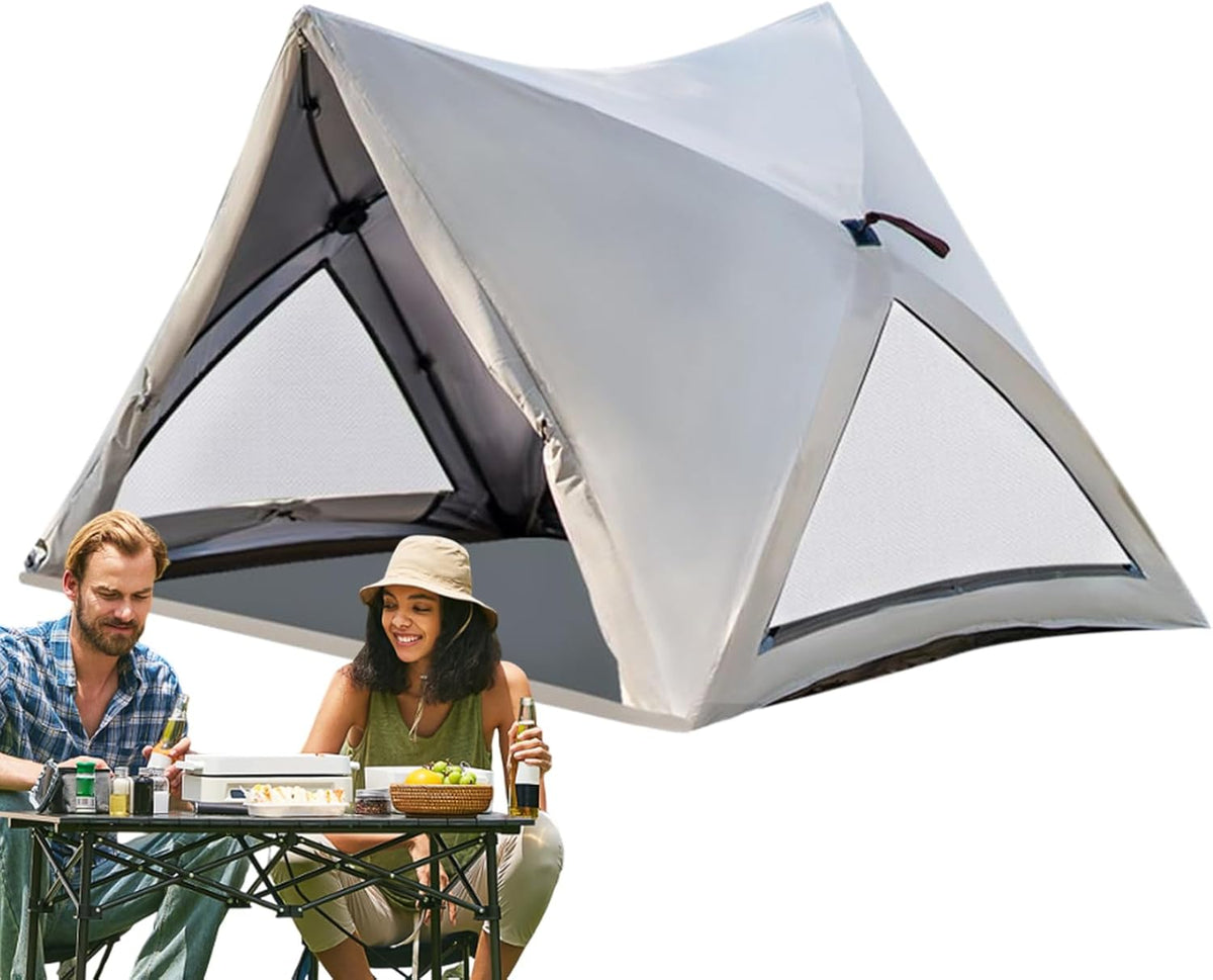 Tenda automatica pieghevole in tessuto Oxford - riparo da campeggio per 3-4 persone - borsa per il trasporto - per spiaggia trekking escursioni e viaggio