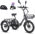 Fafrees F20 MATE triciclo elettrico pieghevole adulti - batteria 48 V 21 Ah - autonomia 65-115 km - ruote 20 pollici e freni idraulici