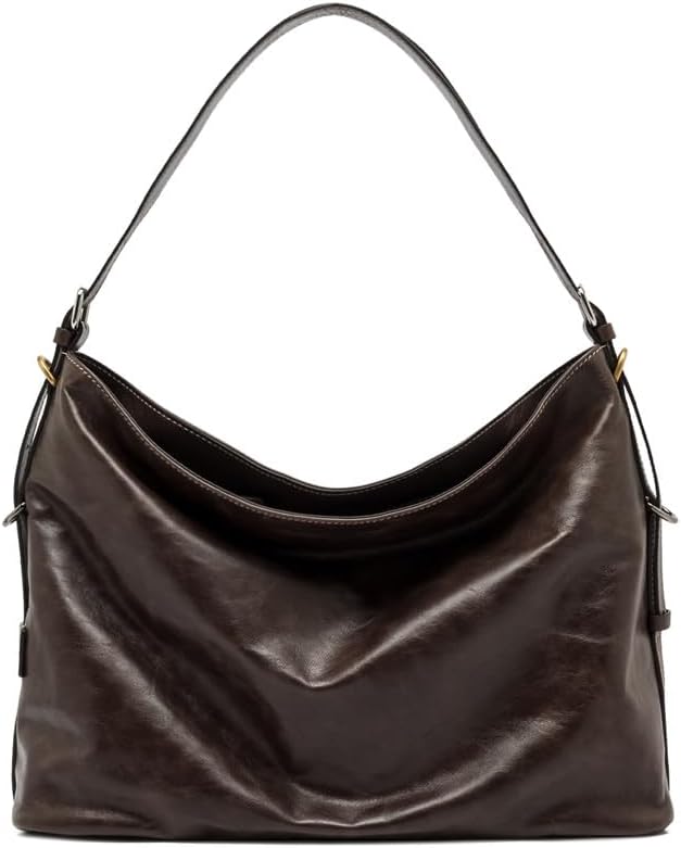 Gianni Chiarini Astrid BS 11541 INTY - Borsa Espresso - Chiusura con Zip - Fodera in Tessuto Made in Italy