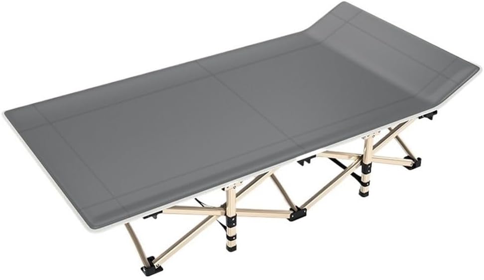 Letto pieghevole da esterno formato XL - struttura portatile con peso 3 kg - superficie reclinabile salvaspazio - per camera da letto soggiorno e relax