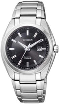 Citizen Eco Drive - Orologio Analogico Donna - Cinturino in Titanio Argento - Orologio Giapponese da Polso