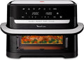 Moulinex Dual Easy Fry Flex EZ9228 - Friggitrice ad Aria 9 Litri 2700 W - Due Scomparti con Divisore e FlexCook - 7 Programmi per Fino a 8 Persone