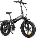 V3 bici elettrica pieghevole adulti - fat bike 20 x 4 pollici e 7 velocità - batteria rimovibile 48 V 13 Ah - autonomia 40-110 km