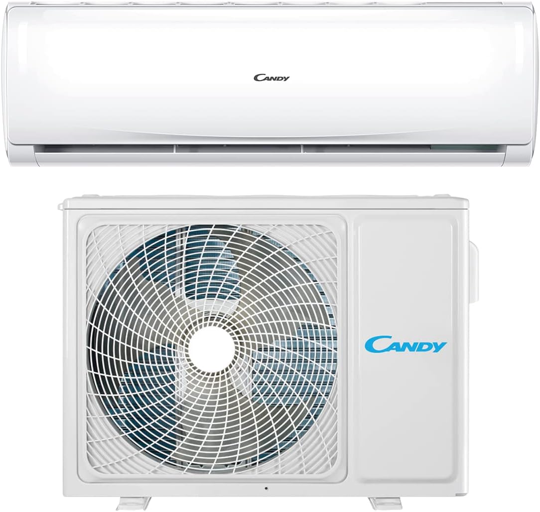 Candy Smart Linea Pura - Climatizzatore Monosplit 18000 BTU con Inverter - Pompa di Calore e Refrigerante R32 - Self Clean e Controllo Remoto tramite App