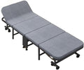 Poltrona letto singola reclinabile XL - seduta per relax e riposo - soluzione per postazione di lavoro - formato portatile per ufficio e ambienti interni