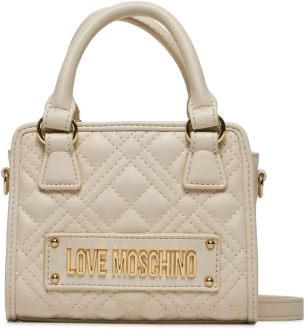 Love Moschino Minizaino - Zaino donna compatto - Fodera interna in poliestere - Chiusura con zip per città e tempo libero