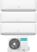 Hi Comfort Trial Split - Climatizzatore inverter 9000 9000 e 12000 BTU - Potenza totale 30000 BTU - Gas R32 e Wi Fi con livello sonoro 30 dB