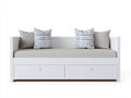 Divano letto-Legno-MDF-201x90x80 cm-Bianco-Minimal contemporaneo