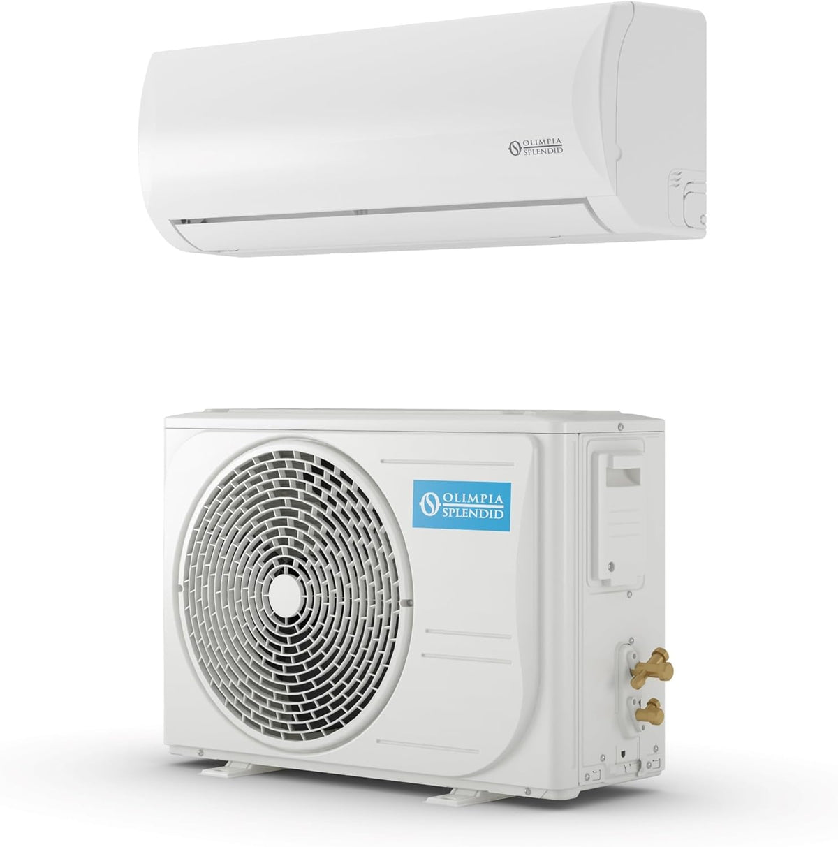 Olimpia Splendid Mystral S1 E 12 - Climatizzatore Monosplit Inverter 12000 BTU - Raffrescamento Riscaldamento e Deumidificazione - WiFi Integrato con Gas R32