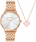 Armani Exchange Orologio Donna 36 mm - Movimento al Quarzo Tre Lancette - Cassa in Acciaio Inossidabile - Cinturino in Acciaio Inossidabile