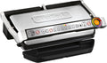 Tefal OptiGrill Plus XL GC724D12 - Griglia Elettrica 2000 W in Acciaio Inox - 9 Programmi e Modalità Manuale - Scongelamento e Piano Cottura XL