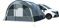 BRUNNER Beyond tenda veranda indipendente per minibus e van - larghezza pavimento 340 cm - portatile e idrorepellente - 4 stagioni grigio chiaro e scuro