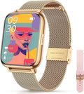 Smartwatch Uomo Donna - Quadrante con Funzione di Risposta - Design Moda da Polso - Dimensioni 15 x 15 x 15 cm