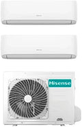 Hisense Hi Comfort 2AMW52U4RXC - Climatizzatore inverter dual split 12000 e 12000 BTU - Wi Fi e gas R32 - Classe A plus plus con funzione riscaldamento