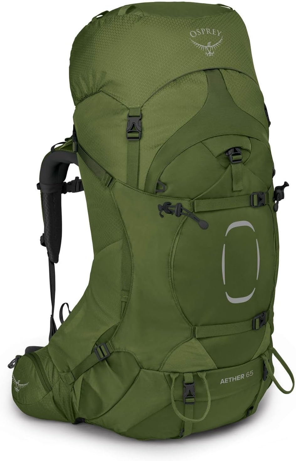 Osprey Aether 65 zaino da backpacking uomo - capacità 65 litri - zaino da trekking e viaggio - modello outdoor per escursioni e percorsi di più giorni