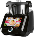 SilverCrest Monsieur Cuisine Smart Black Edition SKMS 1200 B1 - Robot da cucina 1200 W - Bilancia integrata fino a 5 kg - Design nero 49.5 x 31 x 37.5 cm