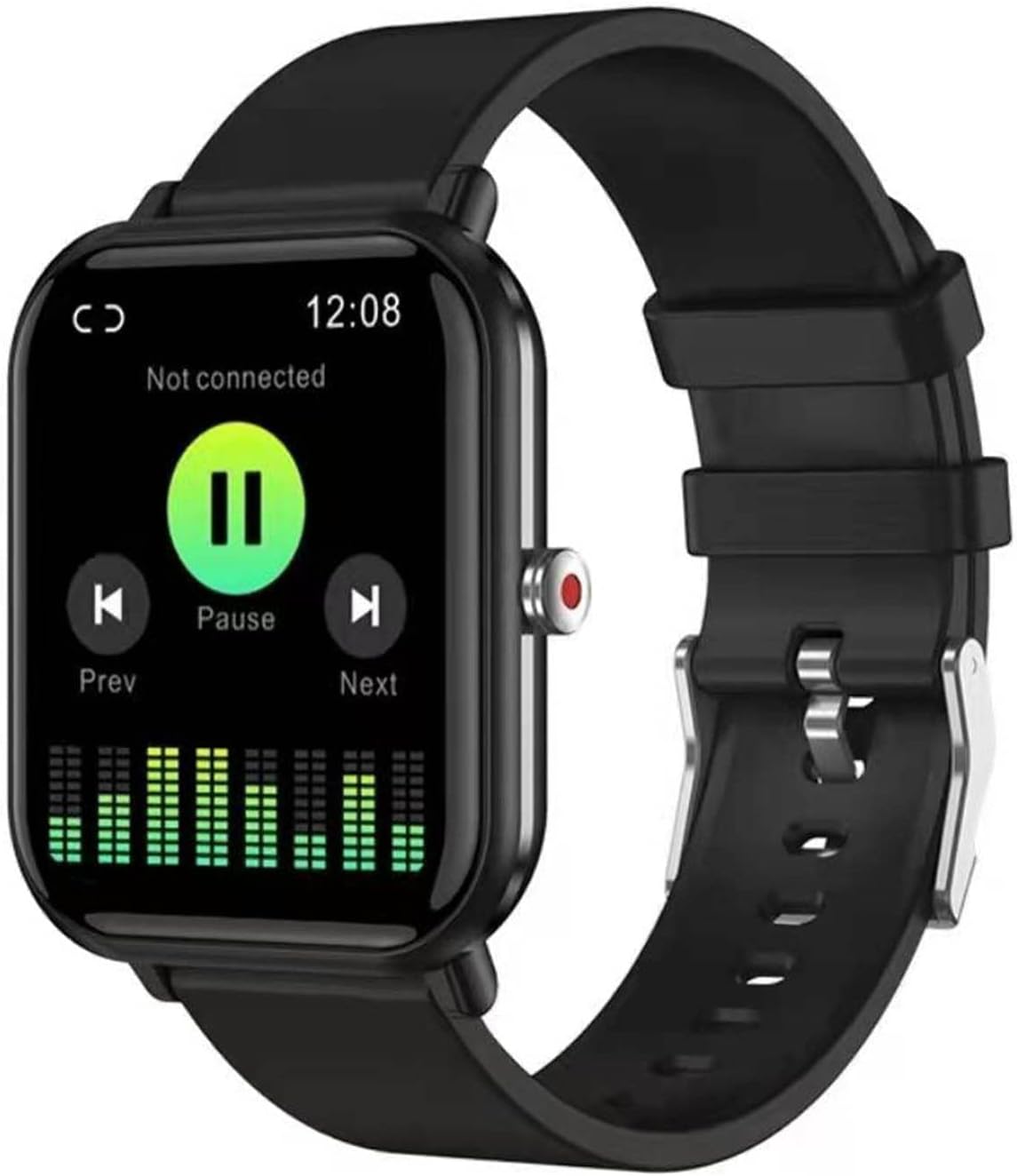 PURRL Smartwatch fitness tracker - Display a colori 1.7 pollici - Controllo musica e monitoraggio sonno - Bluetooth impermeabile IP68 per Android e iOS
