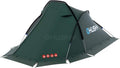 Tenda Husky Flame per 2 persone 295 x 145 x 110 cm - impermeabilità 6000 mm - struttura rettangolare da 3,1 kg per 4 stagioni - per alpinismo e attività outdoor