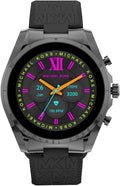 Michael Kors Gen 6 Bradshaw MKT5154 - Smartwatch Donna 44 mm - Acciaio Inossidabile e Silicone Antracite Nero - WiFi Bluetooth e Memoria 8 GB