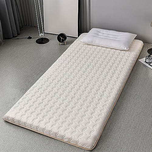Letto giapponese portatile in microfibra 120 x 200 cm - materassino pieghevole traspirante - design leggero - per viaggio dormitorio e studenti