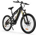Bici elettrica fuoristrada per adulti - ruote 26 pollici e coppia 70 Nm - batteria rimovibile 48 V 17,5 Ah - 7 velocità e doppia sospensione